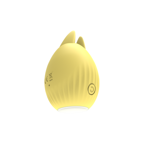 Stimulateur clitoridien Bunny USB jaune Martie 